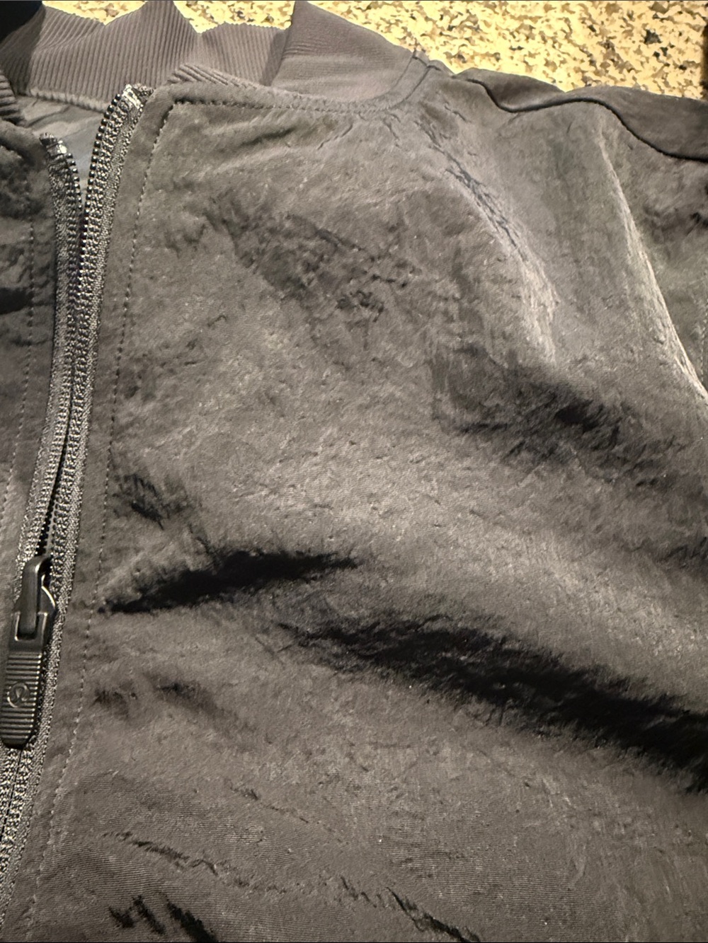 lululemon athletica Black Bomber Jacket - Picture 3 of 4